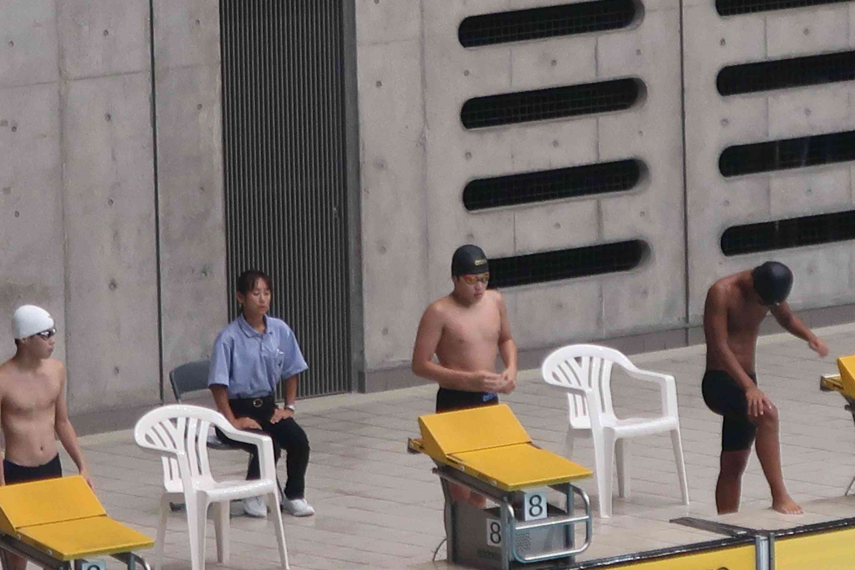 水泳県新人戦②